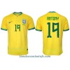 Camiseta de fútbol Brasil Antony 19 Primera Equipación Mundial 2022 - Hombre